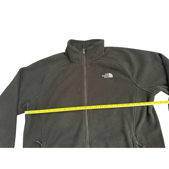 North Face TNF Black Full Zip Fleece Jacket Mens XXL 2XL - Picture 6 of 6
